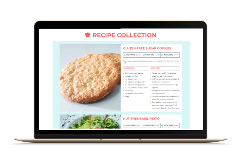 Static Recipe Card Site